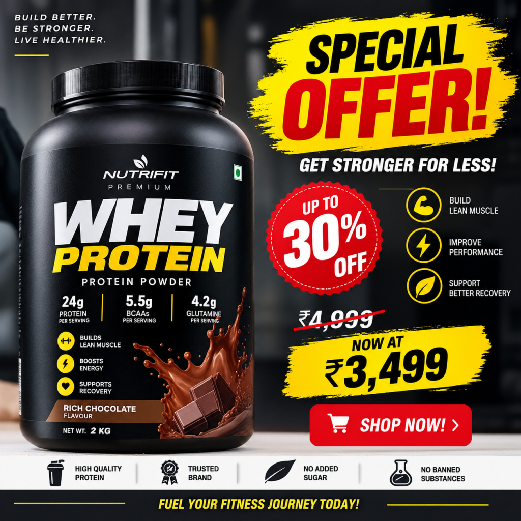 premium whey protein special offer
